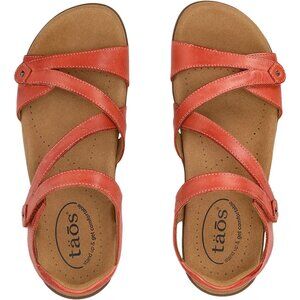 Taos Big Time Sandals in Bruschetta (Red)